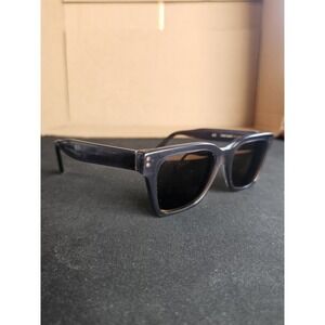 RETROSUPERFUTURE Eyeglass Frames 3001C 145 Black Square Handmade Italy Full Rim